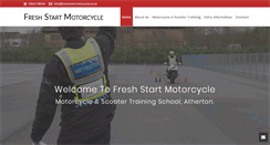 Desktop Screenshot of freshstartmotorcycle.co.uk