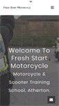 Mobile Screenshot of freshstartmotorcycle.co.uk